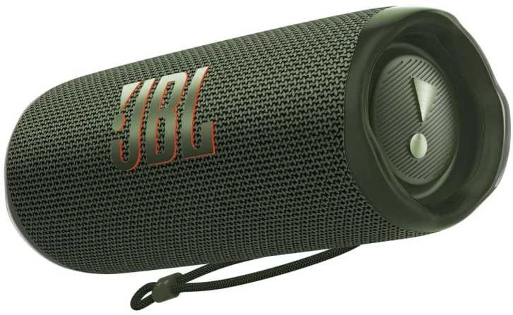 JBL Flip 6 Nešiojama vandeniui atspari kolonėlė, Žalios spalvos