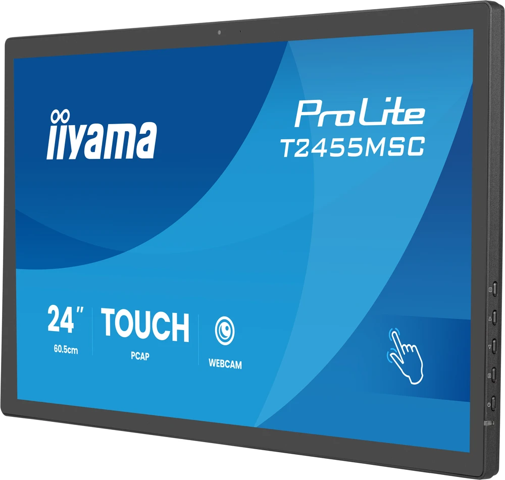 Monitorius iiyama ProLite T2455MSC-B2 23.8" Jutiklinis ekranas Ekranas
