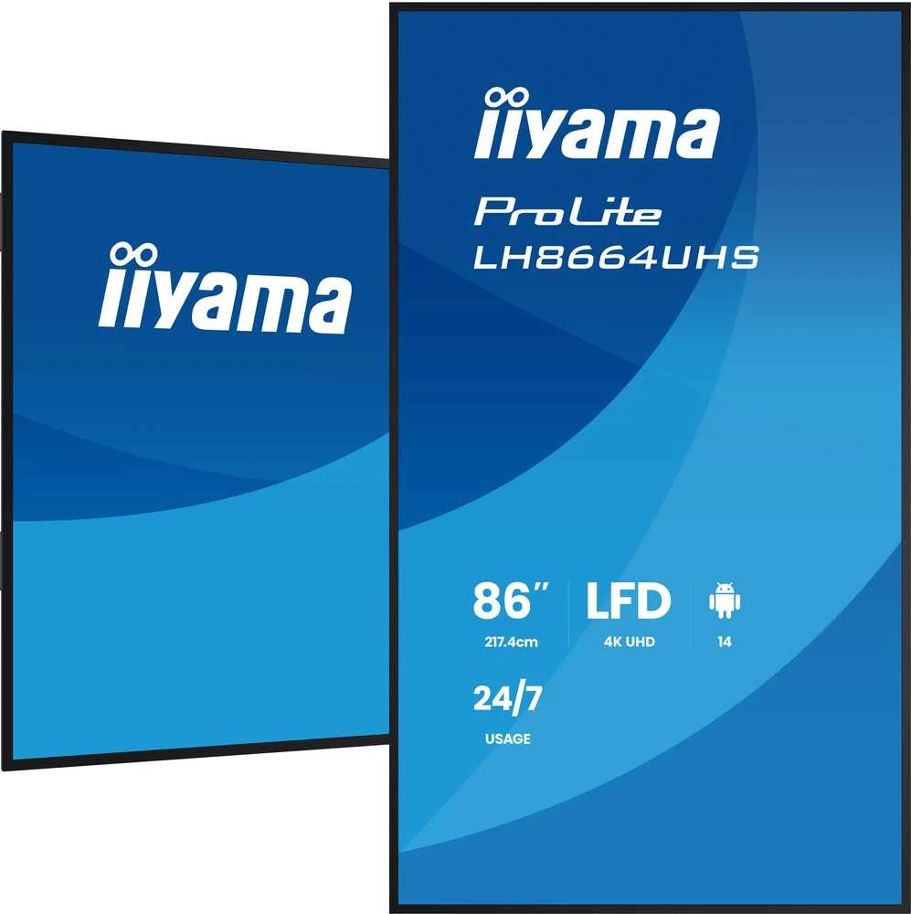 Monitorius iiyama ProLite LH8664UHS-B3AG