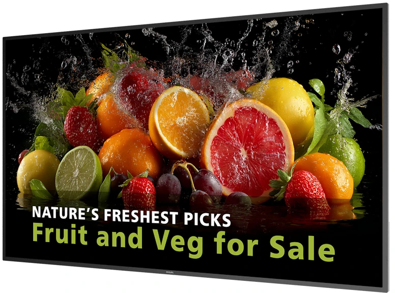Monitorius TV Set Philips 98BDL5050D Digital Signage Ekranas, 98 inch, 4K, Android