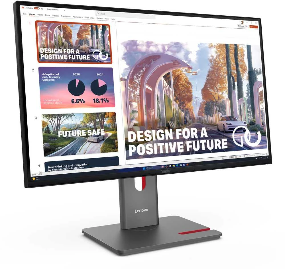 Lenovo Monitorius ThinkVision P27QD-40 P27QD40 (64B3GAR2EU)