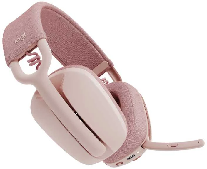 Belaidės ausinės Logitech ZONE VIBE 100, rožinė