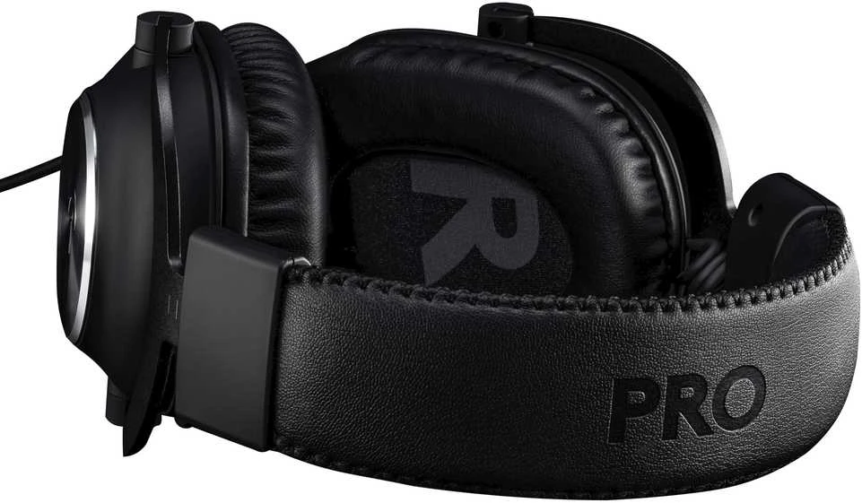 Belaidės žaidimų ausinės Logitech PRO X serijos, Juodos spalvos