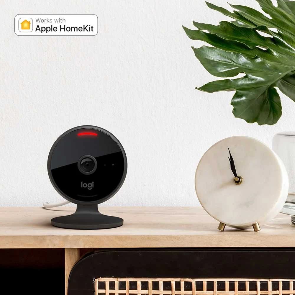 Logitech Circle View IP apsaugos kamera Vidaus ir lauko Šovinys Stalas / siena 1920 x 1080 pikseliai