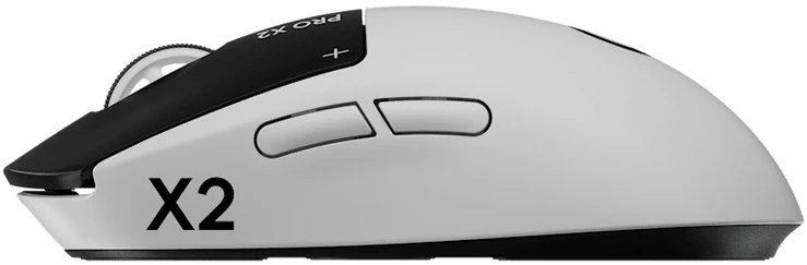 Logitech G PRO X2 SUPERSTRIKE LIGHTSPEED Lunar Eclipse Belaidė pelė