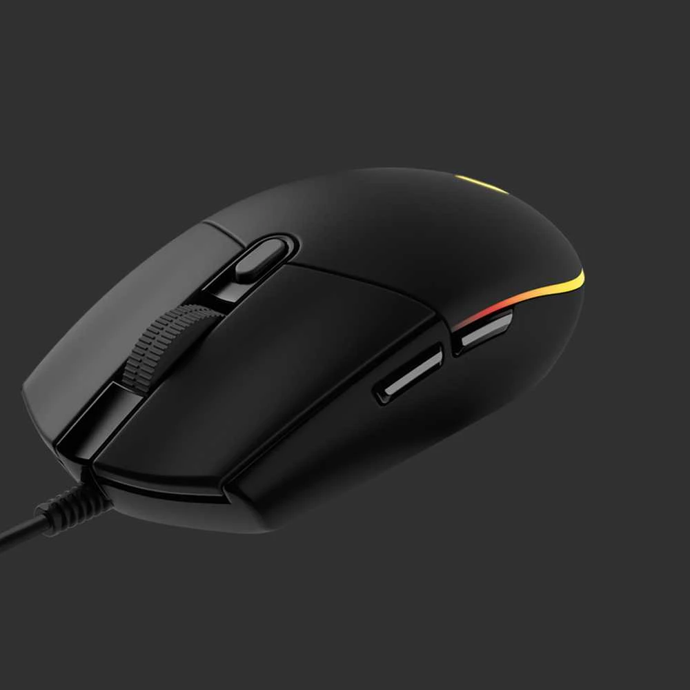 Žaidimų pelė Logitech G203 Lightsync RGB, Juodos spalvos