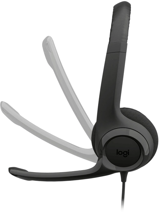 Logitech H390 Ausinės su laidu, USB-C, Juodas
