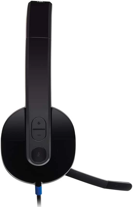 Universalios Ausinės Logitech H540 su USB jungtimi ir triukšmą slopinančiu mikrofonu