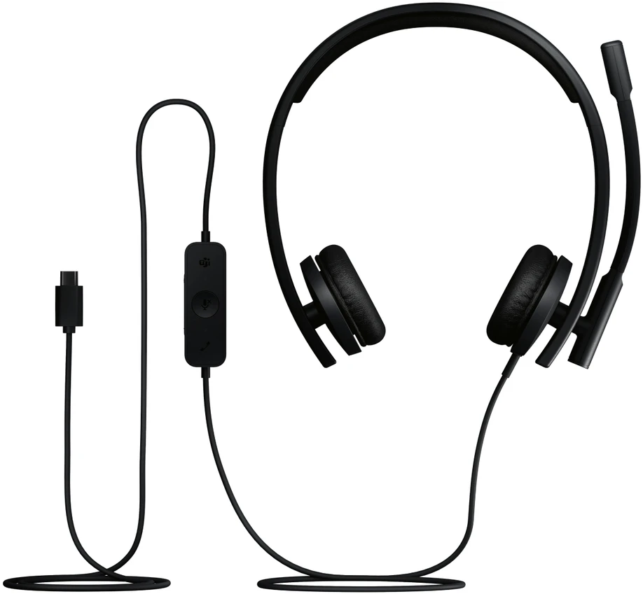 Logitech H570e Stereo MS Teams Ausinės su laidu USB-C, Juodas