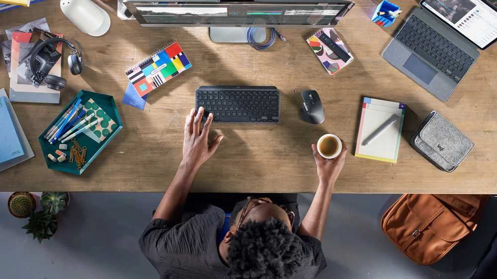 Belaidė klaviatūra Logitech MX Keys Mini, Grafito spalvos