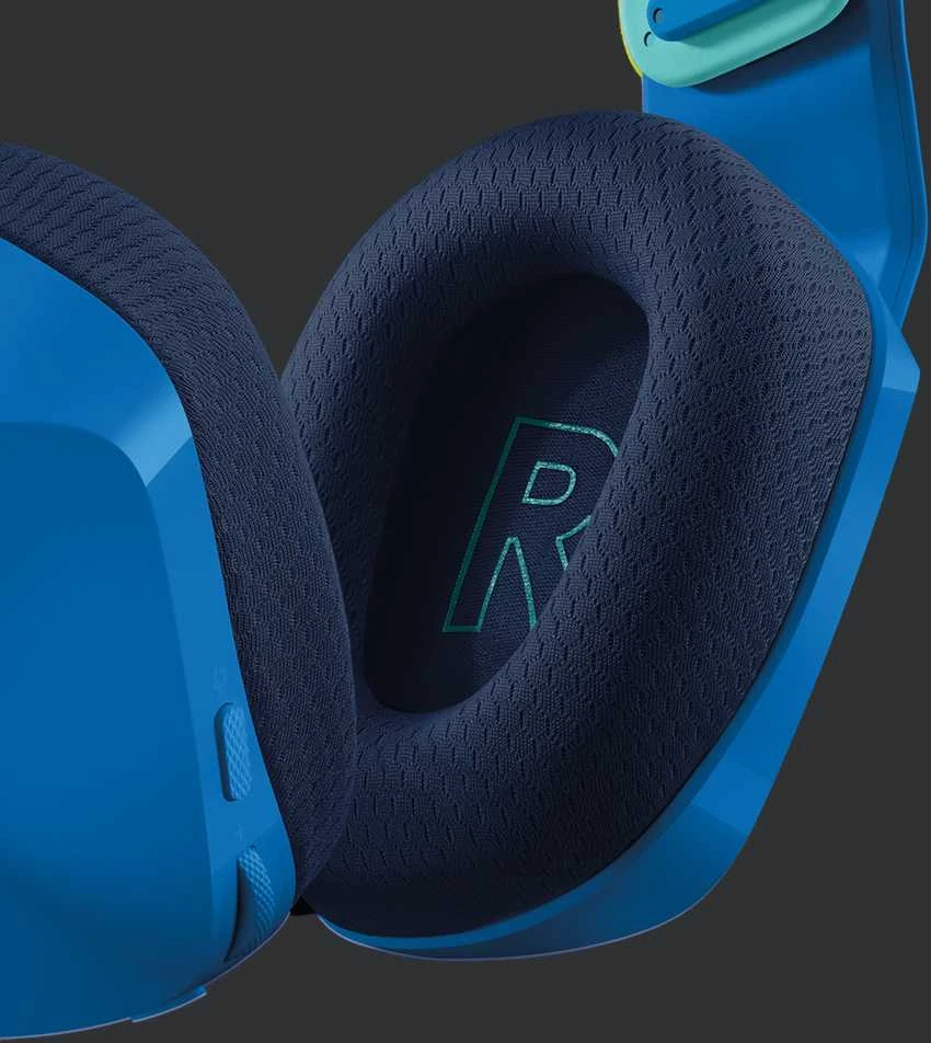 Belaidės ausinės Logitech G733, LIGHTSPEED, RGB, Mėlynos spalvos