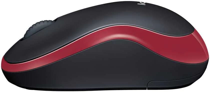 Bevielė pelė Logitech M185. Raudona