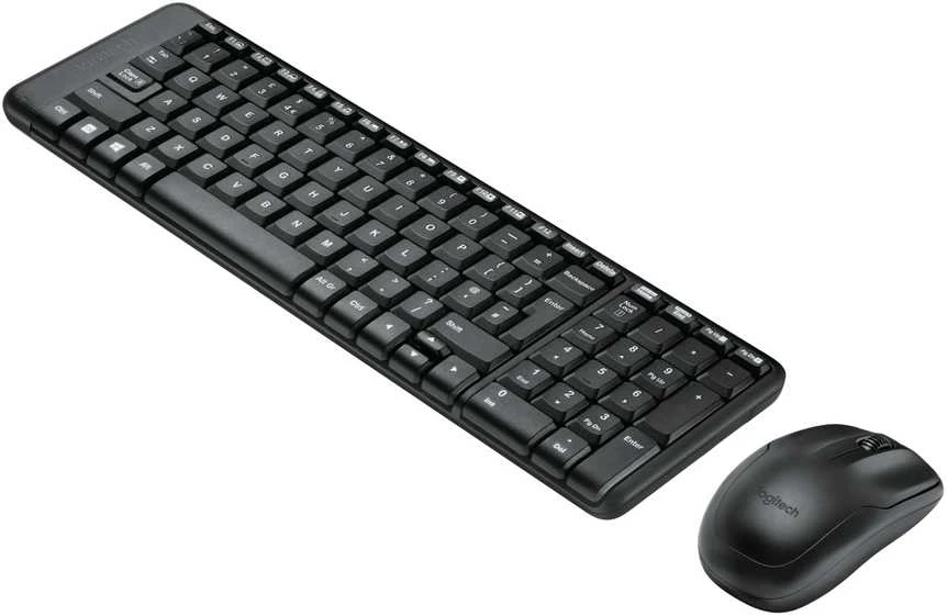 Belaidis klaviatūros ir pelės rinkinys Logitech MK220, US išdėstymas