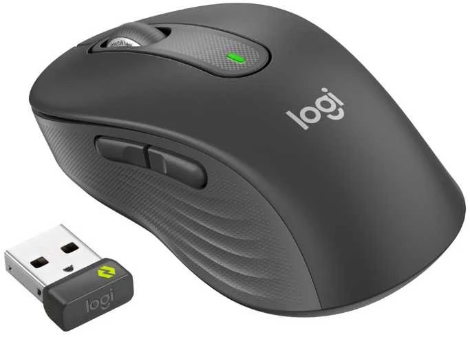 Belaidė pelė Logitech Signature M650 L, grafito spalvos