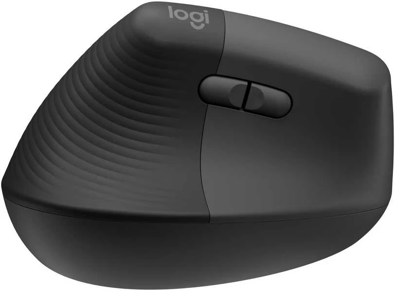 Kompiuterinė pelė Logitech Lift Left, Grafito spalvos