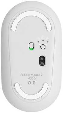 Klaviatūra ir pelė Logitech Pebble 2 Combo, baltos spalvos
