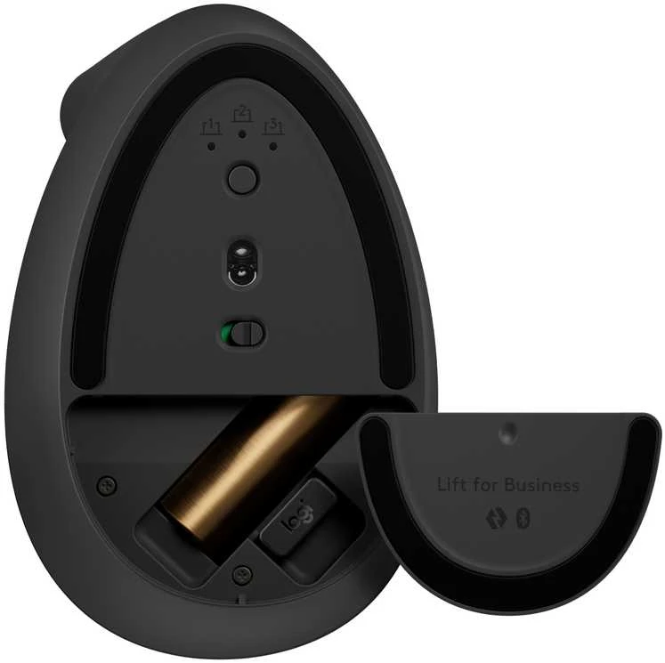 Pelė LOGITECH LIFT verslui LEFT - GRAPHITE / Juodas - EMEA