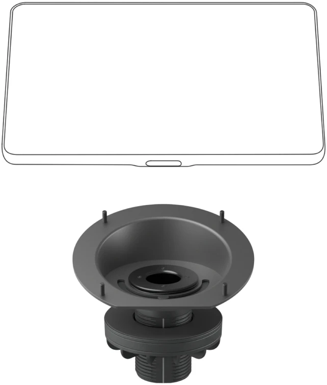 „Logitech Tap Riser Mount“.