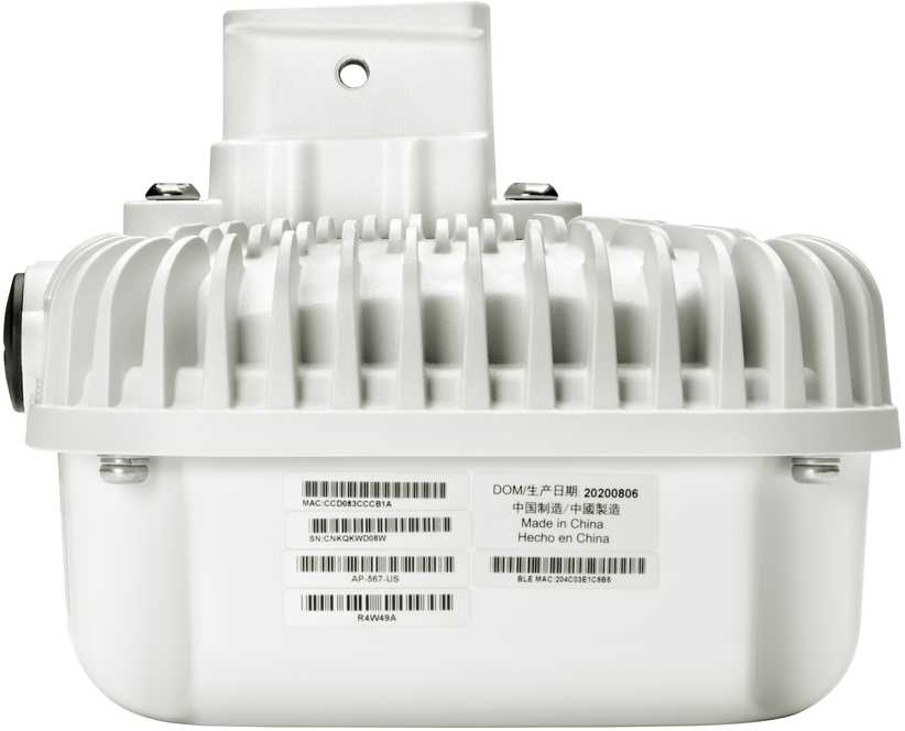 Maršrutizatorius Hewlett Packard (HP) Aruba AP-565 (RW) Outdoor 11ax AP