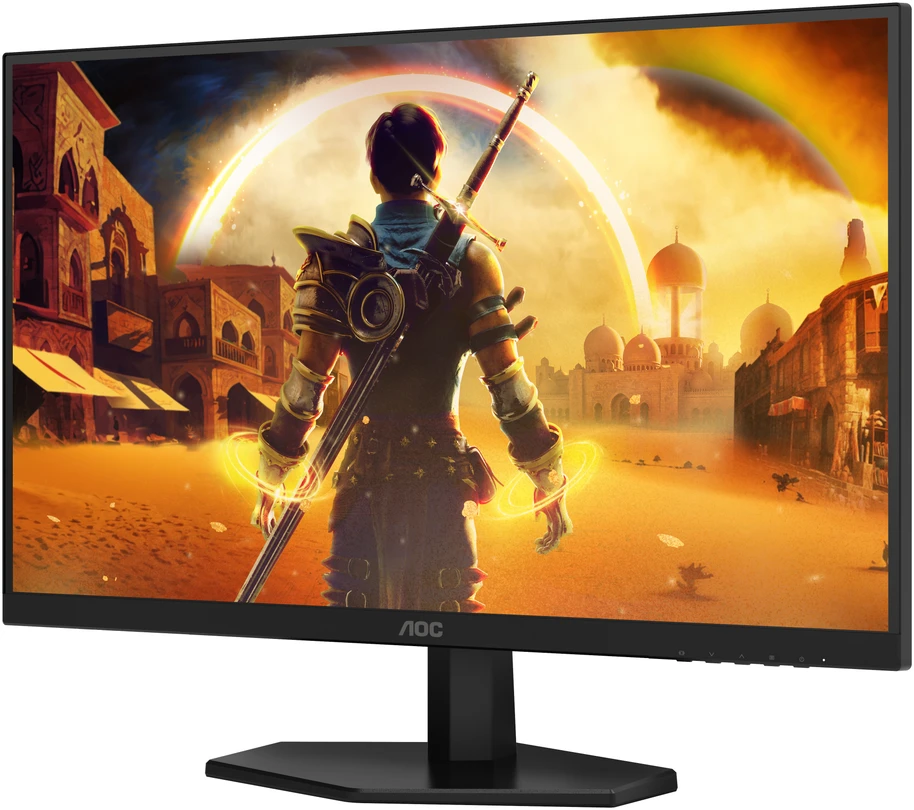 Žaidimų monitorius AOC Q27G42XNE /27 col/Fast VA/QHD 2560x1440/180 Hz/300 cd/m²/garsiakalbiai 2 W x 2 /juodos spalvos
