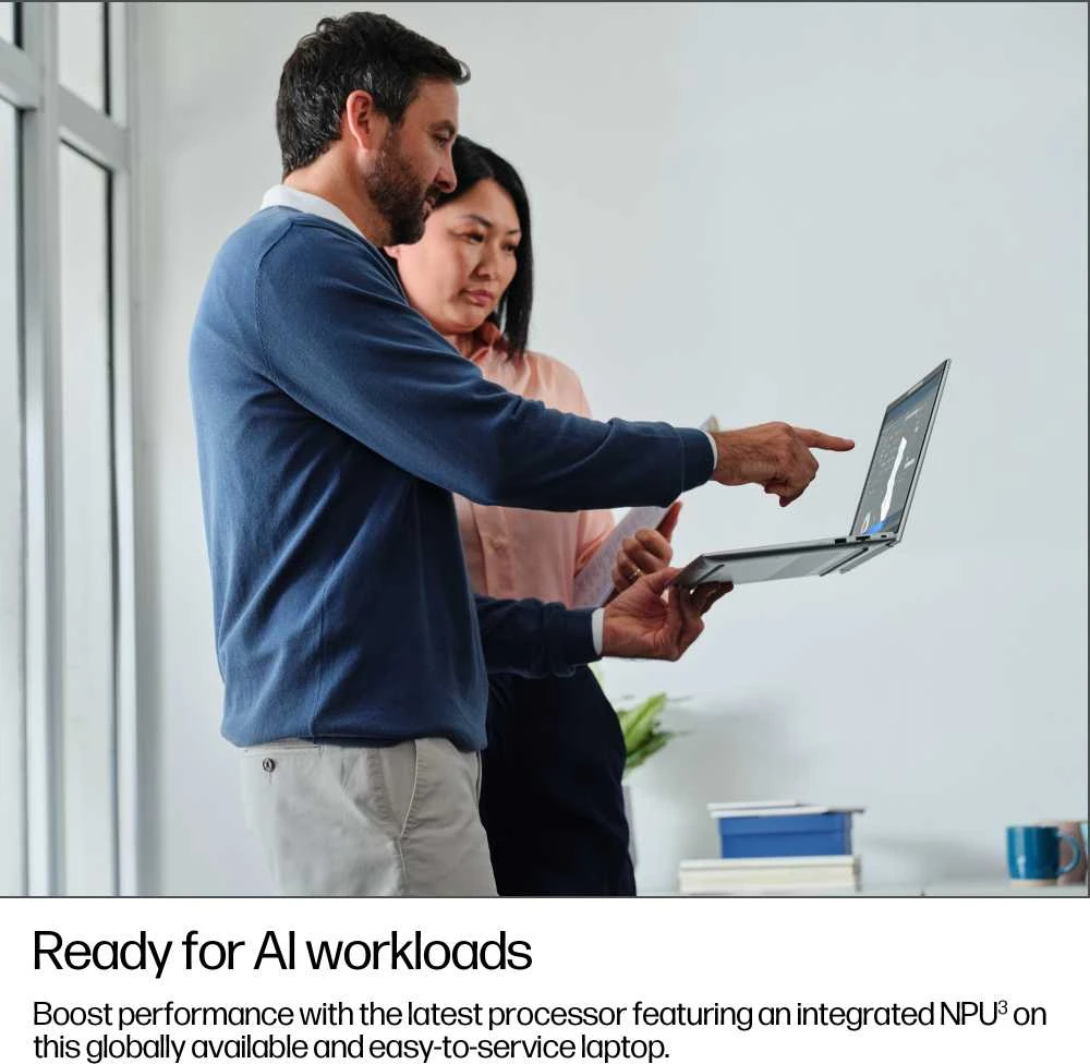 Nešiojamas kompiuteris HP EliteBook 6 G1i 14 - Ultra 5-225U, 16GB, 512GB SSD, 14 WUXGA 300-nit AG, 5MP IR cam, WWAN-ready, Smartcard, FPR, US backlit klaviatūra, 56Wh, Win 11 Pro, 3 metai