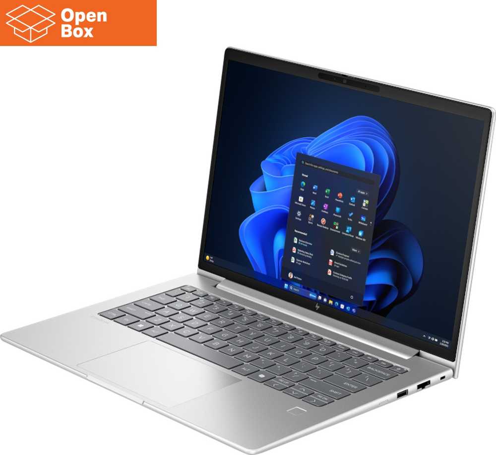 Nešiojamas kompiuteris HP EliteBook 6 G1i 14 - OPENBOX - Ultra 5-225U, 16GB, 512GB SSD, 14 WUXGA 300-nit AG, 5MP IR cam, WWAN-ready, Smartcard, FPR, US backlit klaviatūra, 56Wh, Win 11 Pro, 1 metai (Pažeista pakuotė)
