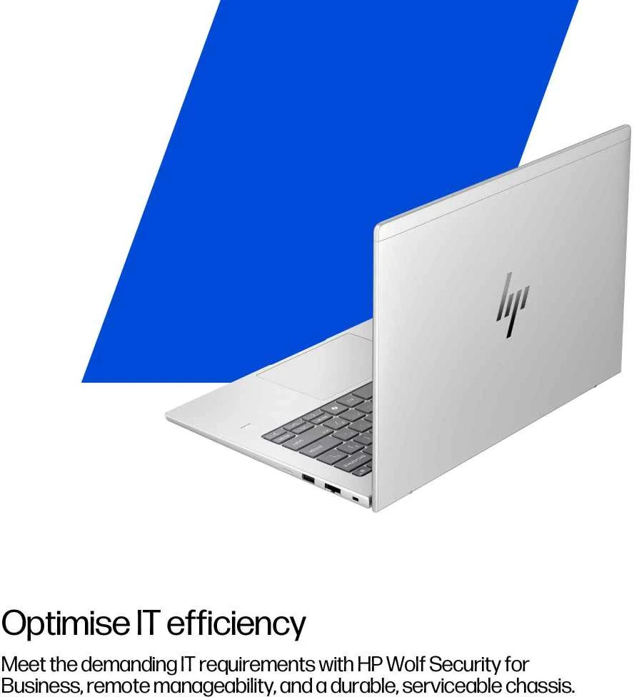 Nešiojamas kompiuteris HP EliteBook 6 G1i 14 - Ultra 5-225U, 16GB, 512GB SSD, 14 WUXGA 300-nit AG, 5MP IR cam, WWAN-ready, Smartcard, FPR, US backlit klaviatūra, 56Wh, Win 11 Pro, 3 metai