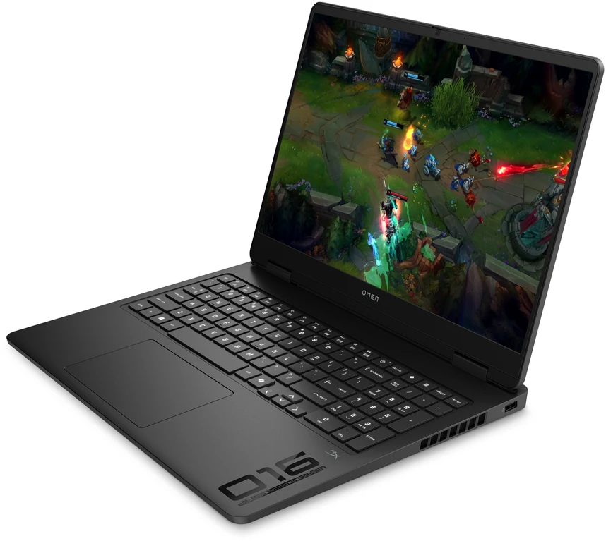 Nešiojamas kompiuteris HP OMEN 16-am0139nn - Ultra 7-255H (16C) 13 NPU TOPs, 24GB DDR5 1DM 5600, 1TB PCIe Gen4 Value, NVIDIA GeForce RTX 5070 8GB VRAM, 16.0 2K (1920x1200) Antiglare IPS 144Hz 300 nits, Shadow Juodas, Win 11 Home, 1 metai