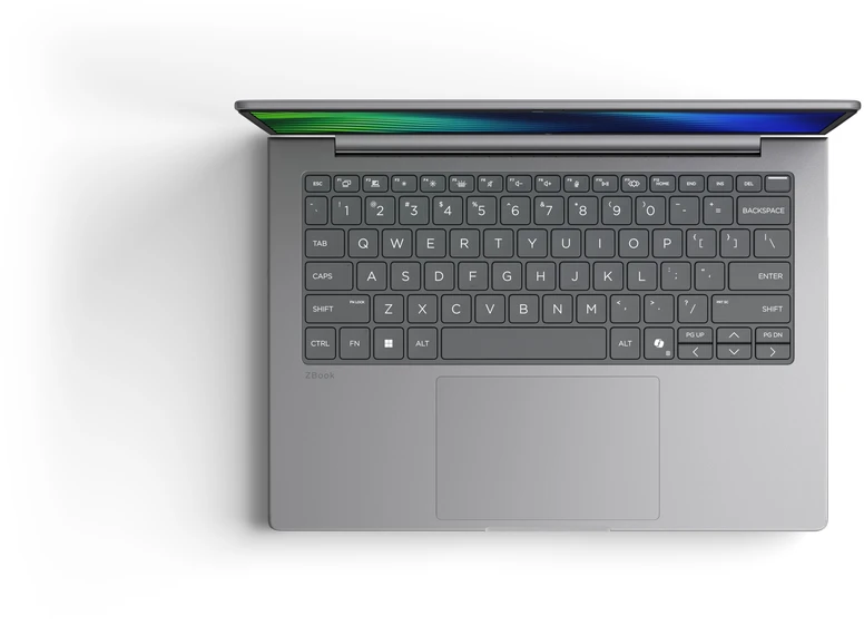 Nešiojamas kompiuteris HP ZBook 8 G2i 14 - Ultra 7-356H, 32GB, 1TB SSD, 14 WUXGA 400-nit AG, RTX PRO 500 Blackwell 6GB, 5MP IR kamera, WWAN-ready, Smartcard, FPR, Nordic apšviesta klaviatūra, 77Wh, Meteor Sidabrinis, Win 11 Pro, 3 metai