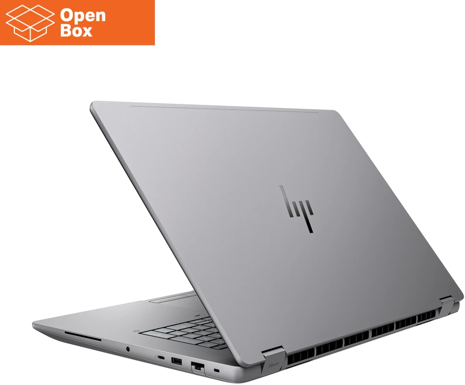 Nešiojamas kompiuteris HP ZBook Fury G1i Mobile Workstation 18 - OPENBOX - Ultra 9-285HX, 64GB, 2TB SSD, RTX PRO 2000 Blackwell 8GB, 18 WQXGA 500-nit 165Hz AG, 5MP IR cam, WWAN-ready, Smartcard, FPR, US backlit klaviatūra, 99Wh, Win 11 Pro, 3 metai (Pažeista pakuotė)