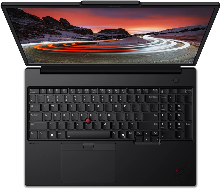 Lenovo ThinkPad P16s Gen 3 Ultra 5 125H, 16GB, 512GB SSD, WEBCAM, BT, NVIDIA RTX™ 500 Ada w/4GB, 16 WUXGA(1920x1200), W11Pro Juodas Backlit Keyboard FP Reader. 3 Year Garantija