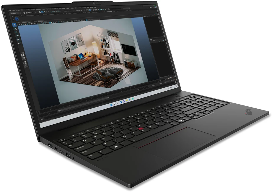 Lenovo ThinkPad P16s Gen 3 Ultra 5 125H, 16GB, 512GB SSD, WEBCAM, BT, NVIDIA RTX™ 500 Ada w/4GB, 16 WUXGA(1920x1200), W11Pro Juodas Backlit Keyboard FP Reader. 3 Year Garantija