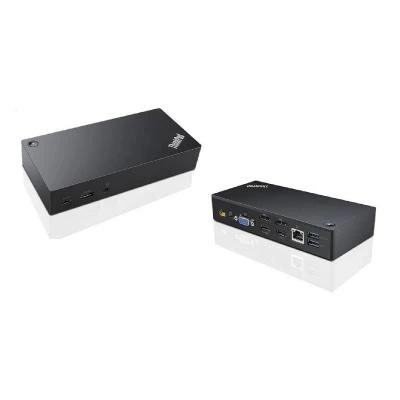 Lenovo ThinkPad USB-C dokas su priekinėmis ir galinėmis jungtimis