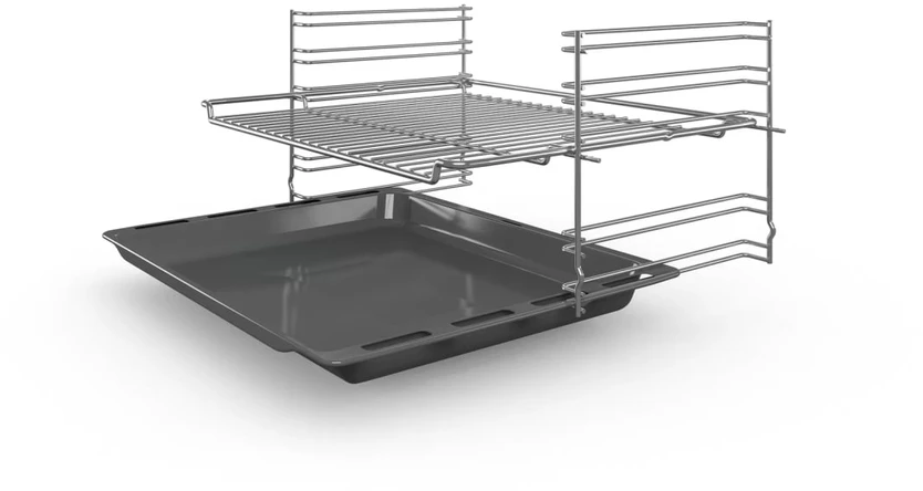Bosch HBF010BR3S Serija 2, Įmontuojamoji orkaitė, 60 x 60 cm, Nerūdijančio plieno