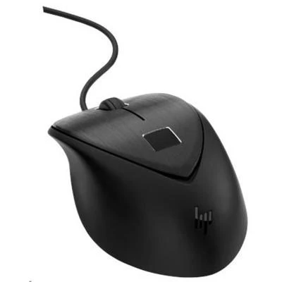 Hewlett Packard (HP) HP USB su laidu Fingerprint Pelė - Juodas