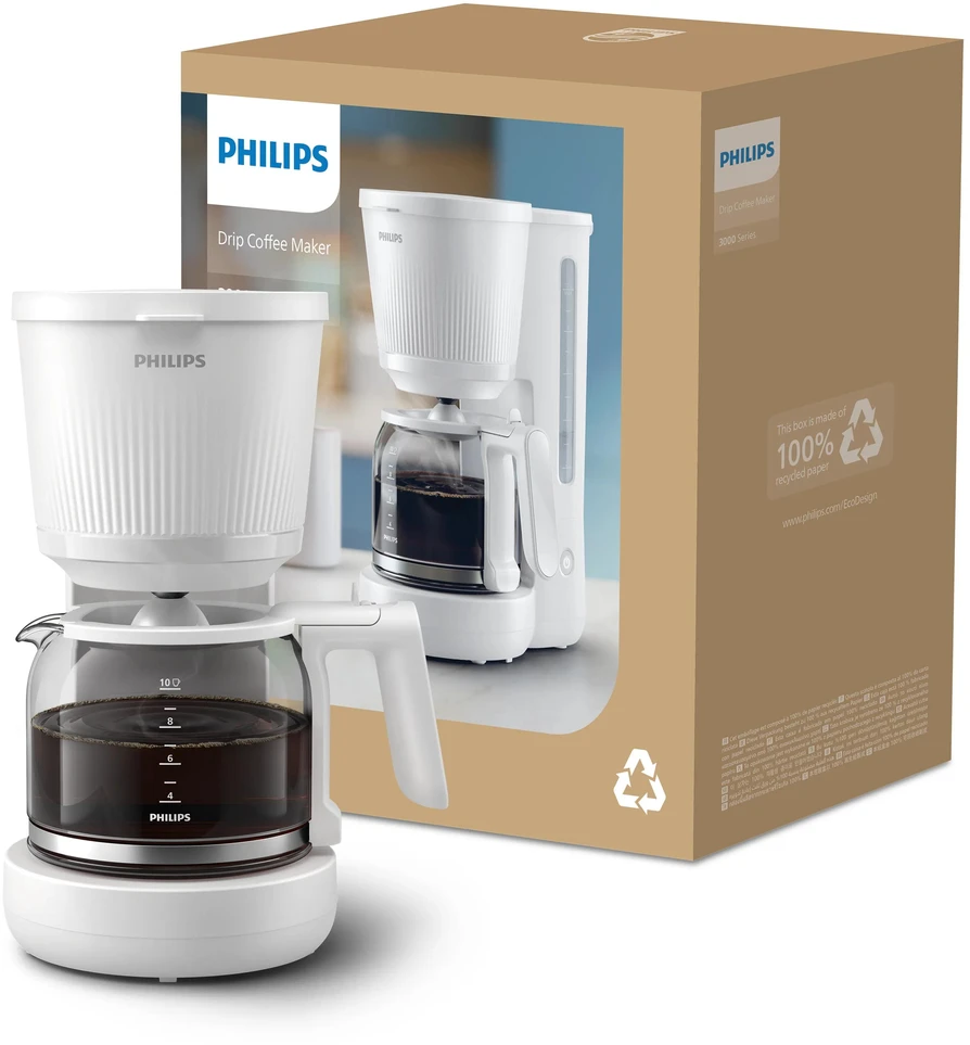 Kavos aparatas Philips 3000 HD7411/00 balta