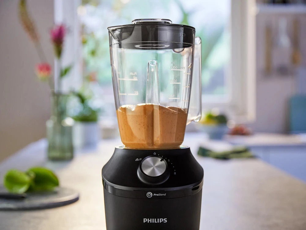Plakiklis Philips 3000 serija HR2291/01, 600 W, Juodos spalvos