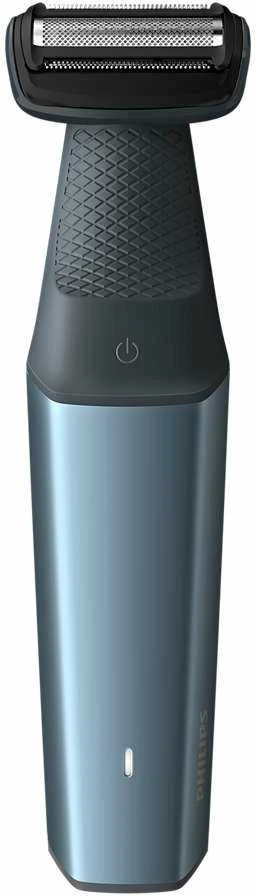 Plaukų skutimo mašinėlė visam kūnui Philips BG3027/05, belaidė, atspari vandeniui, Juodos ir mėlynos spalvos