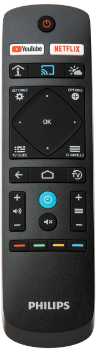 Televizorius „Philips“ 43 colių „Media Suite“ IPTV su „Chromecast“, išor. Visą gyvenimą, „Google Play“ parduotuvė, „Google Assistant“, „Analytics“, „Android P“, „Wifi“, „Juodas“, CMND, „MyChoice“, SXP, paruoštas PMS, turinio planuoklis
