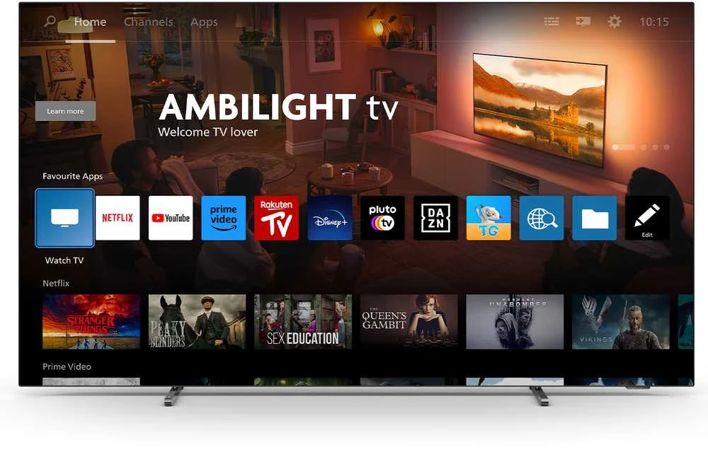 „Philips“ OLED televizorius su „Ambilight“ | 55OLED769/12 | 55 | Išmanusis televizorius | TITAN OS | 4K UHD