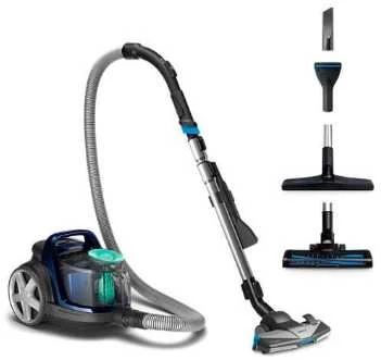 Philips 5000 serijos dulkių siurblys be maišelio FC9556/09, 900 W, 99,9 % dulkių surinkimas, „PowerCyclone 7“