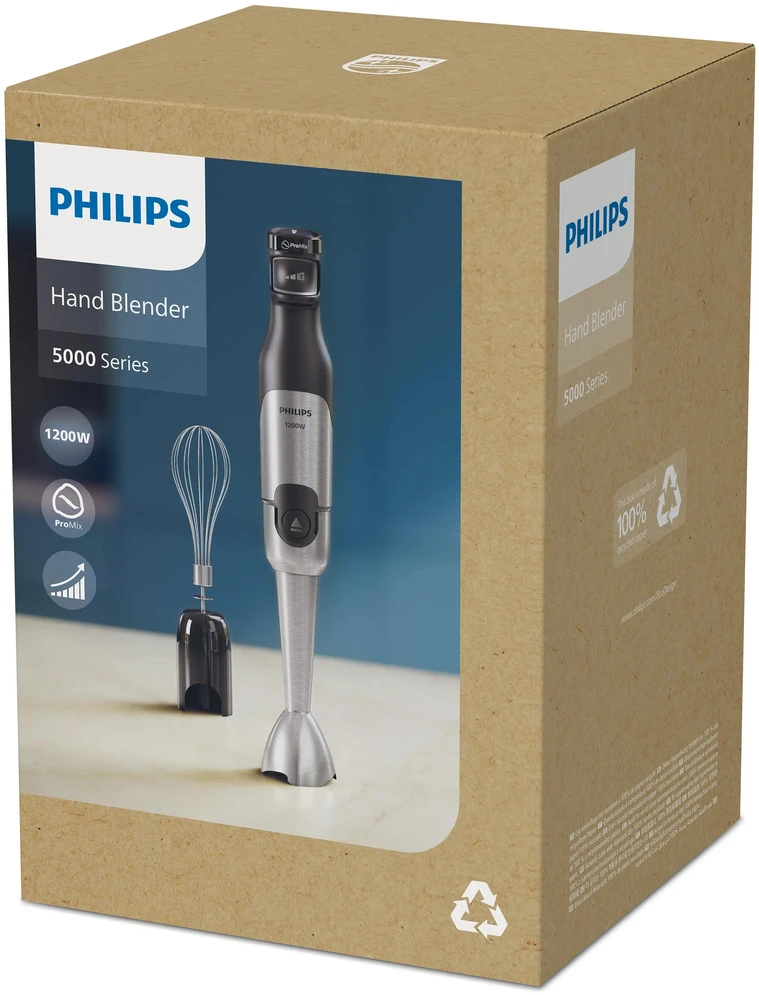 Philips | Hand Maišytuvas | HR2682/00 | Hand Maišytuvas | 1200 W | Greičių skaičius 1 | Juodas