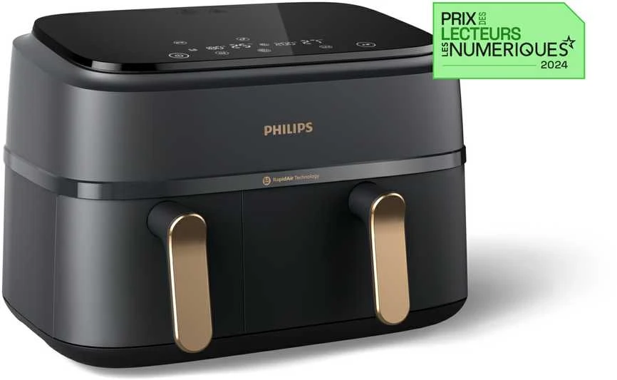 Philips 3000 Series Dviejų krepšelių gruzdintuvė NA352/00