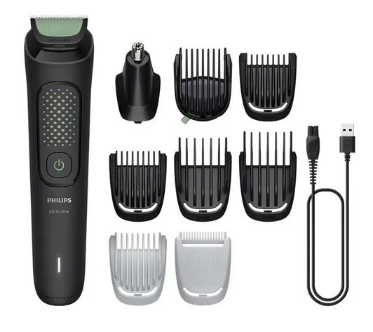 Kūno ir veido plaukų skustuvas Philips „9 viename“ All-in-One Trimmer 3000 Series MG3945/15 (Pažeista pakuotė)