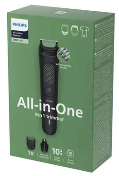 Kūno ir veido plaukų skustuvas Philips „9 viename“ All-in-One Trimmer 3000 Series MG3945/15