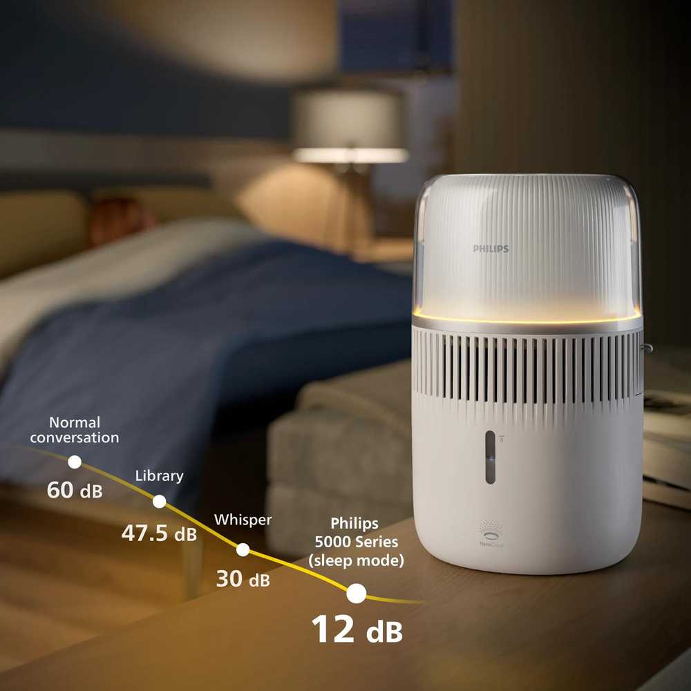 Oro drėkintuvas Philips HU5710/00, Baltas