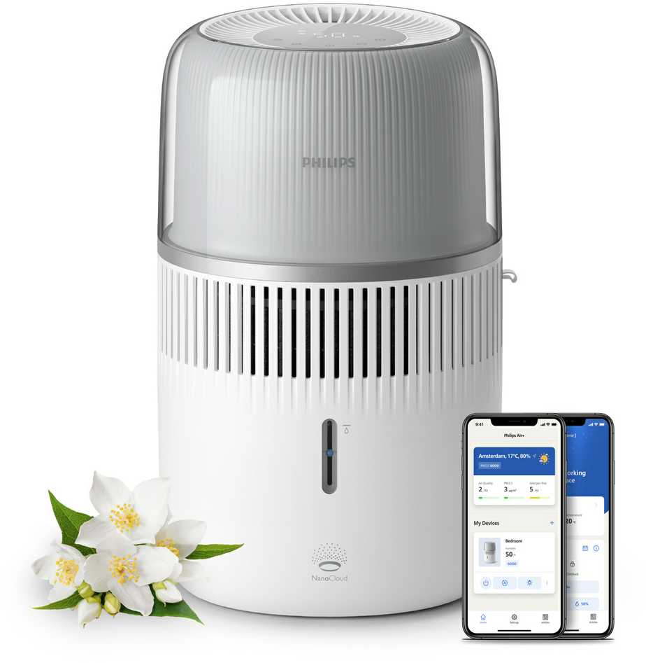 Oro drėkintuvas Philips HU5710/00, Baltas