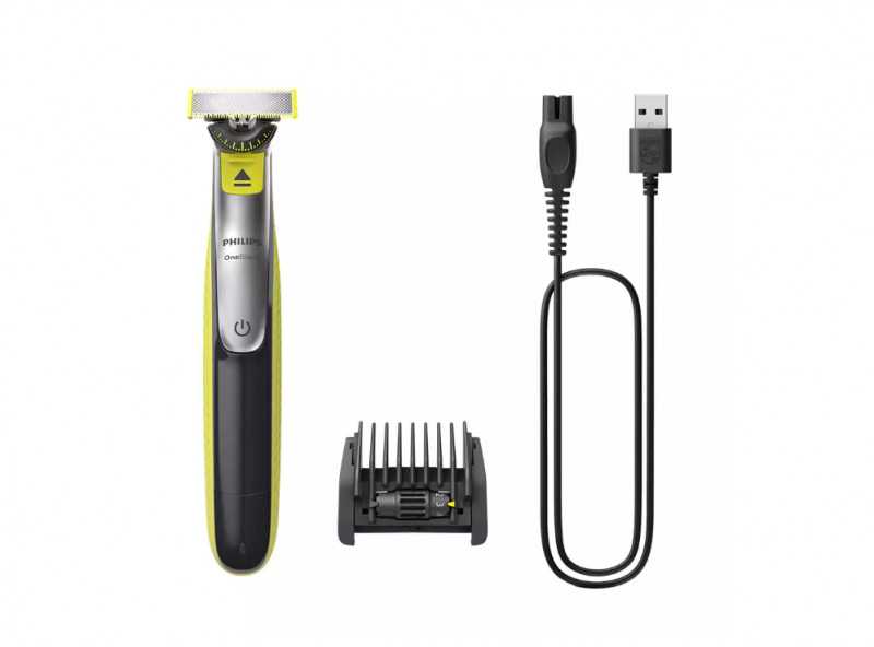 Barzdaskutė Philips Oneblade QP2734/23, 360 blade, 5-in-1 comb (1,2,3,4,5 mm), 60 min. veikimo laikas/ 4 h. įkrovimas