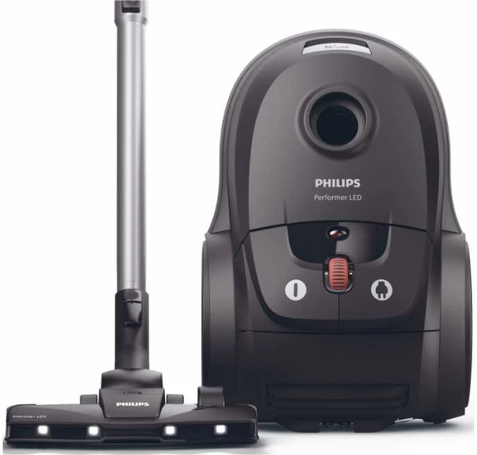 Dulkių siurblys su maišeliu Philips Performer LED 8000 serija XD8122/10, 900 W, „TriActive“