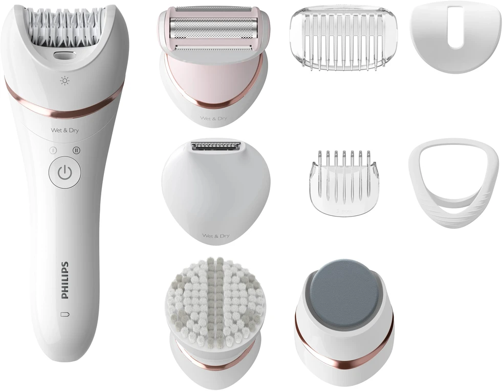 Philips Epilator Series 8000 „Wet & Dry“ epiliatorius BRE740/10